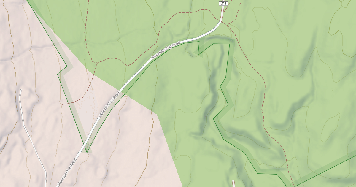 Map preview of Hewitt Brook