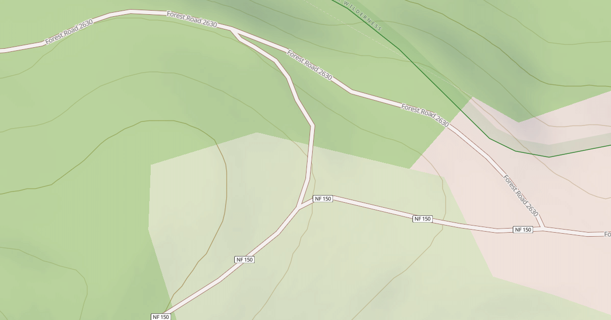 Map preview of USFS Motor Vehicle Use Map Roads {A800F9D3-4ACE-4470-8876-E744B44D71B6}