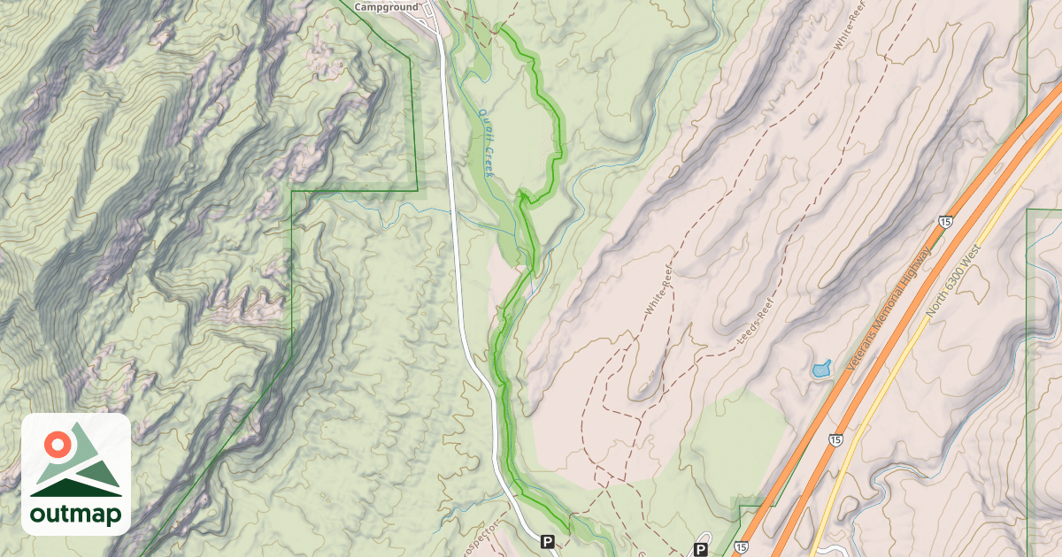 Map of Quail Creek