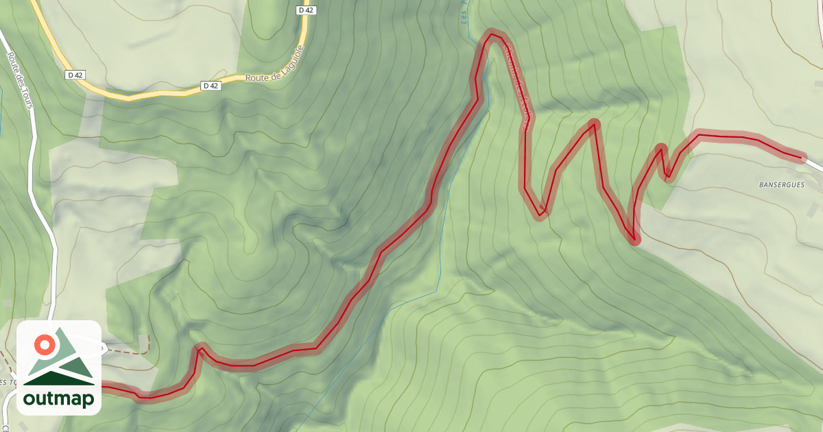 Map of Chemin des Écoliers
