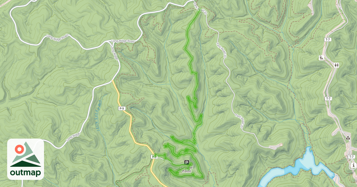 Map of Wildcat Trail