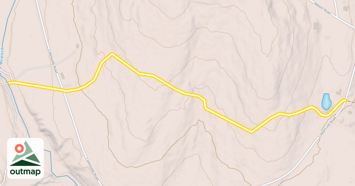 Map of Catamount Trail