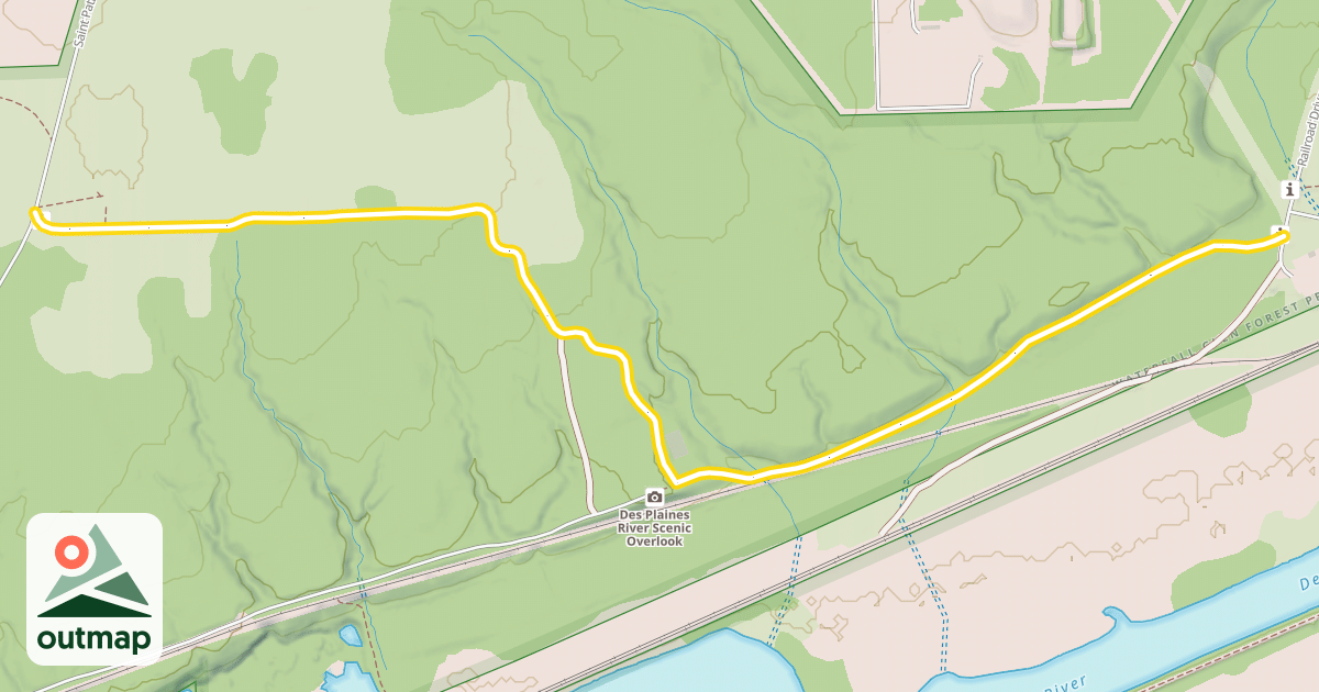 Map of Main Trail