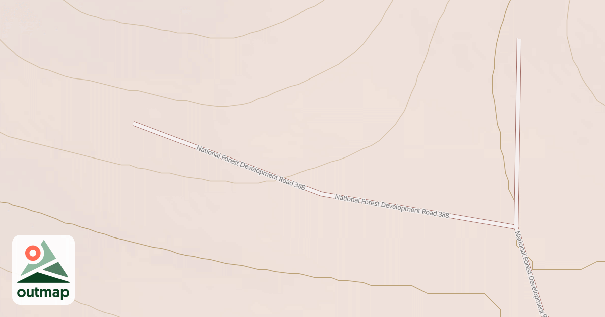 Map of USFS National Forest System Roads {0DE90BD1-A658-4AA1-92C8-536B4496E1F9}