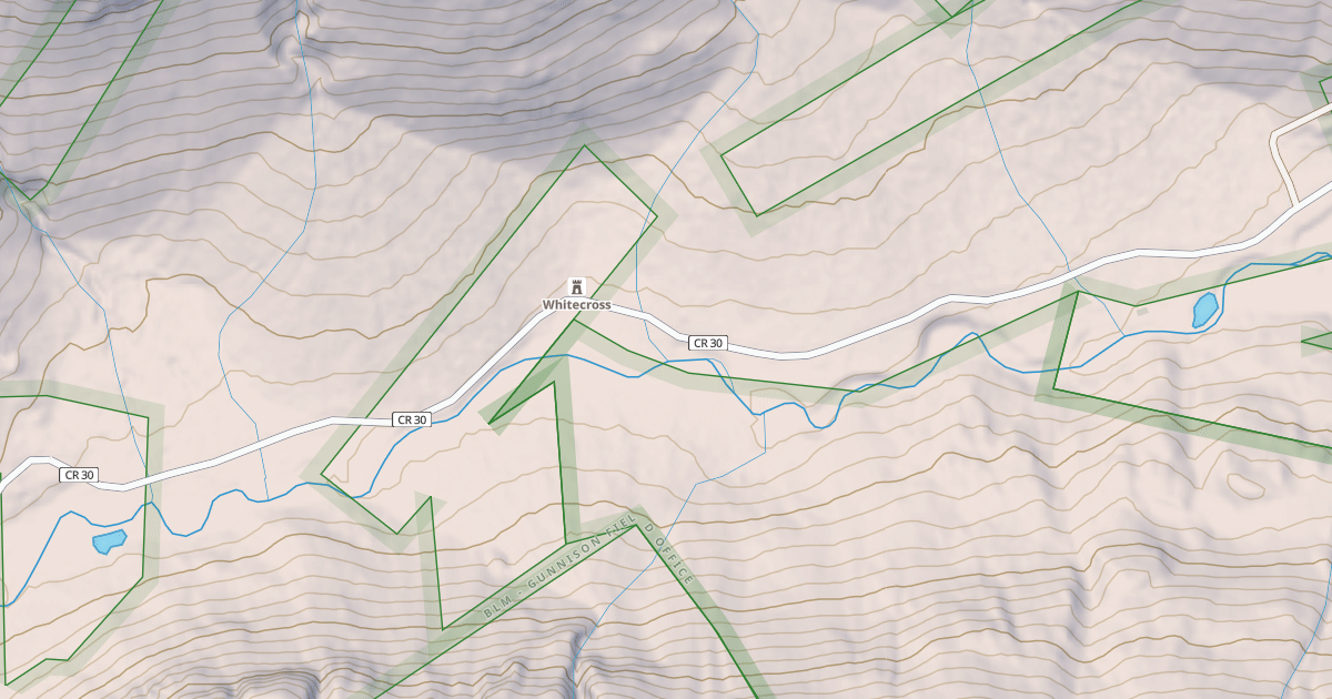 Map preview of Shelf Road
