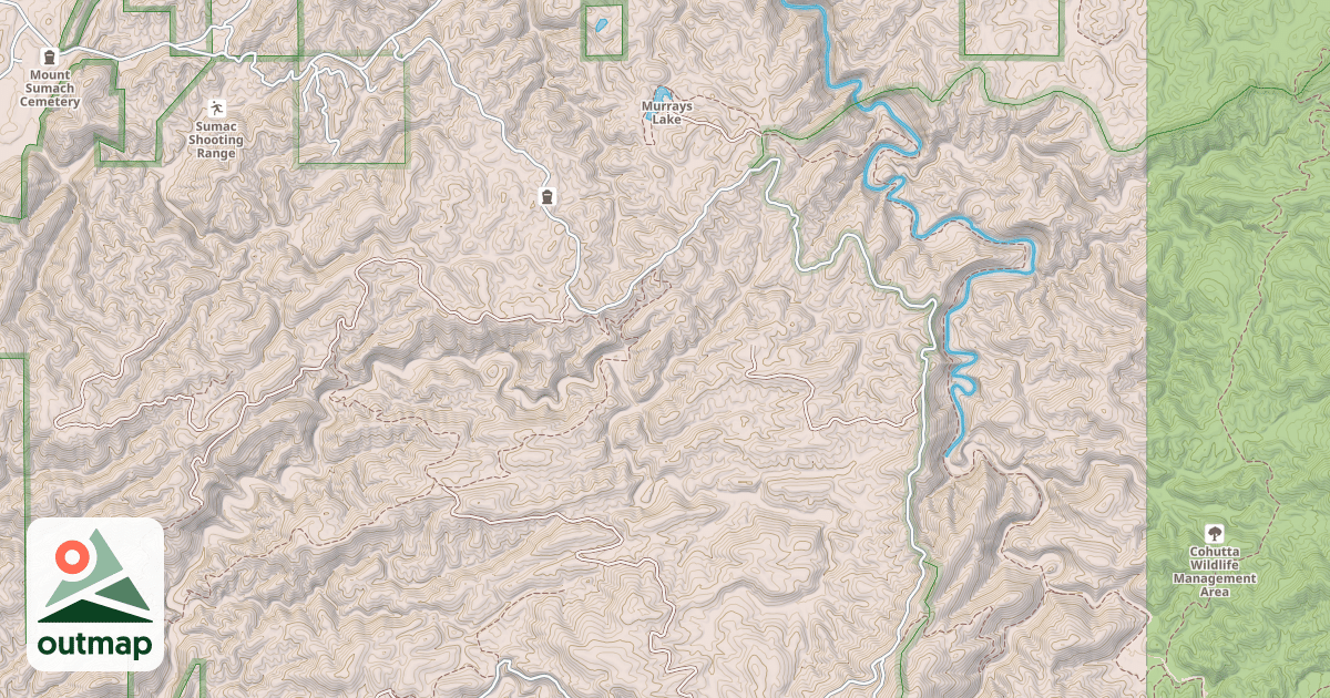 Map of WEST COWPEN