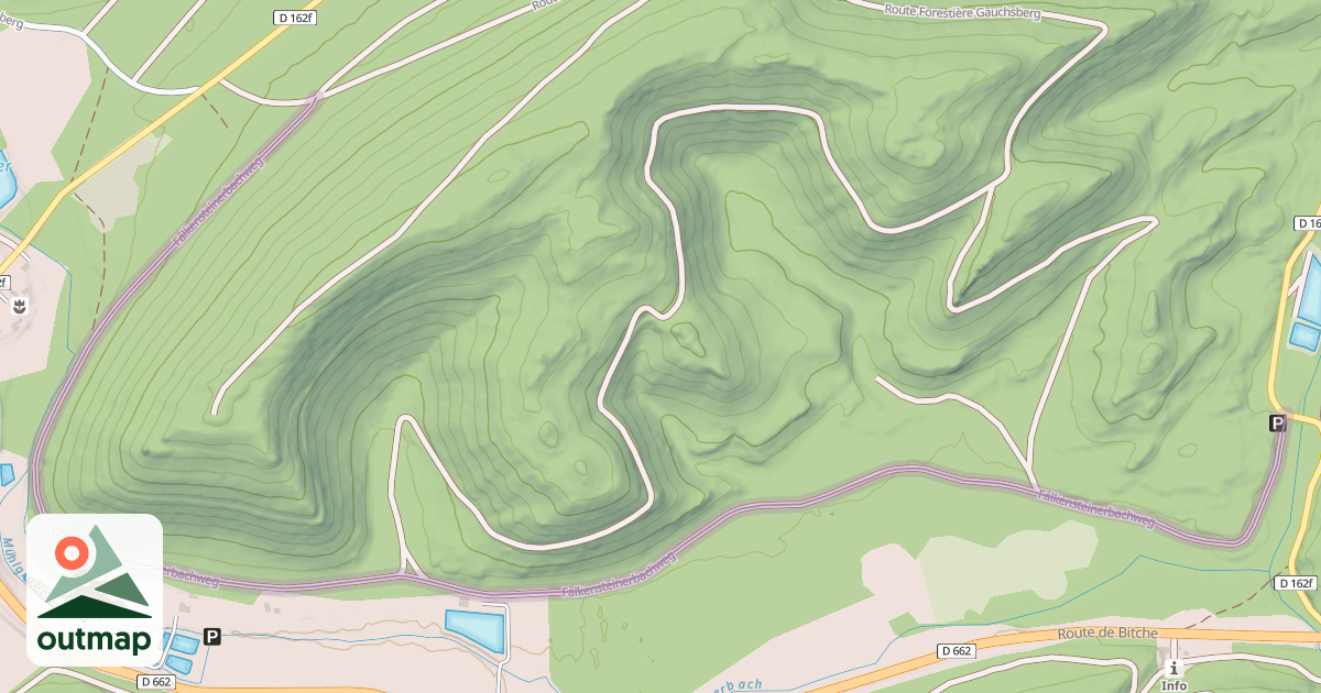 Map of Falkensteinerbachweg