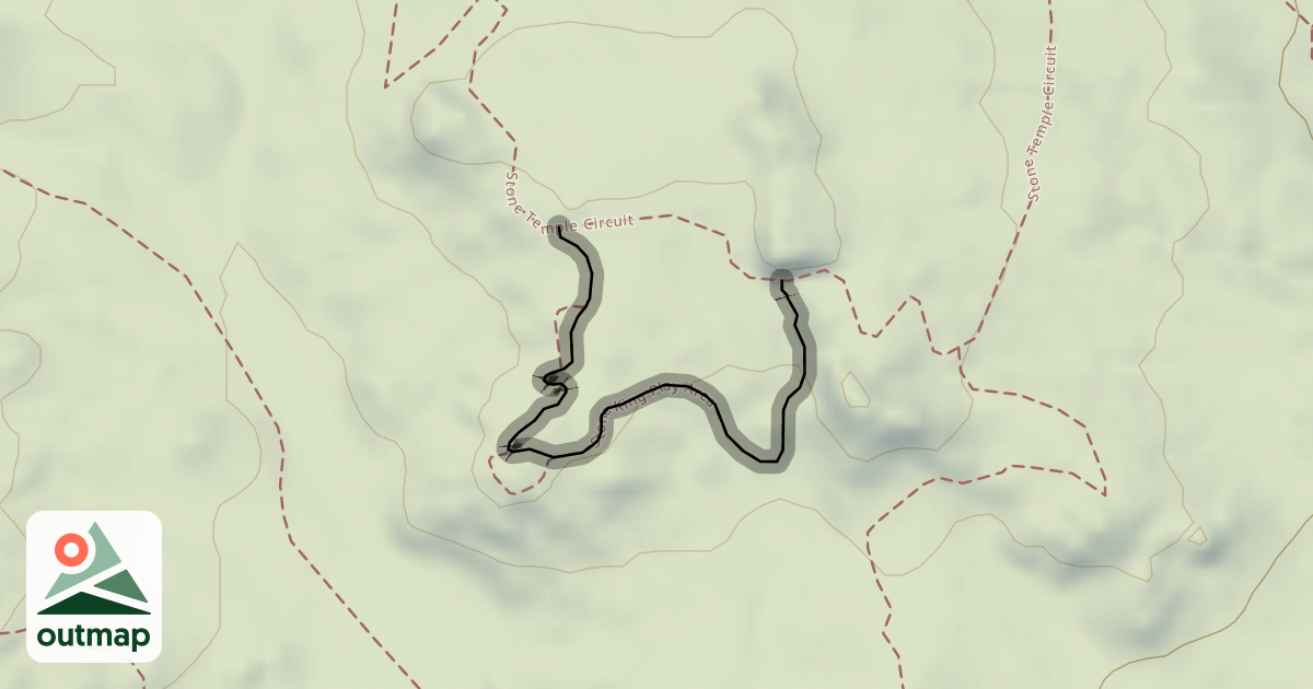 Map of Stone King Play Area
