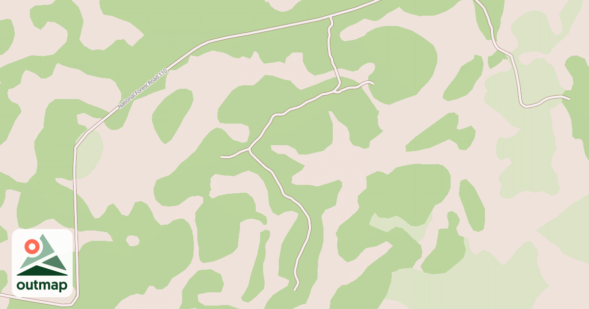 Map of USFS Motor Vehicle Use Map Roads {4D3097E5-7CAF-49FE-A947-B7DF8B00D57A}