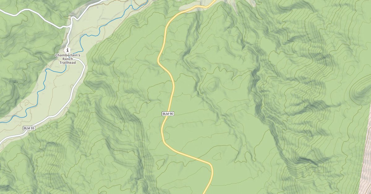 Map preview of BLM National GTLF Public Motorized Roads 374266f9-7e46-476c-91d6-44af4c25a993