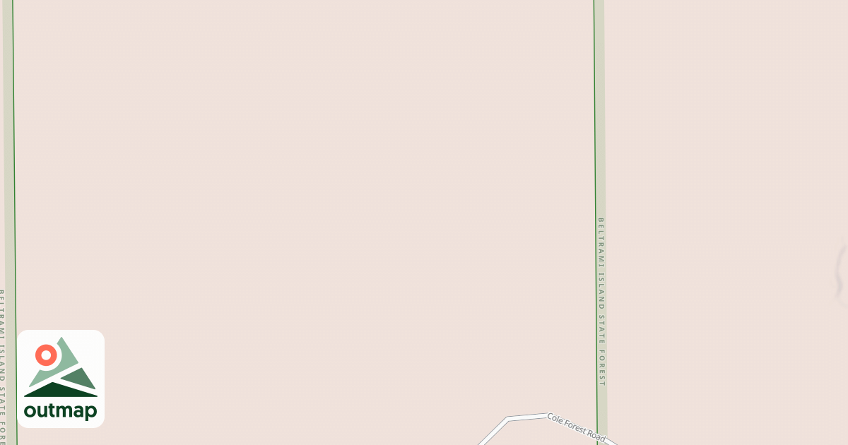 Map of Warroad/Roseau Trails