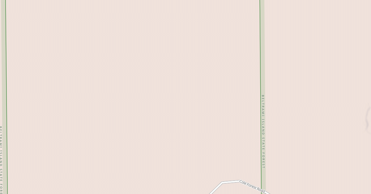 Map preview of Warroad/Roseau Trails