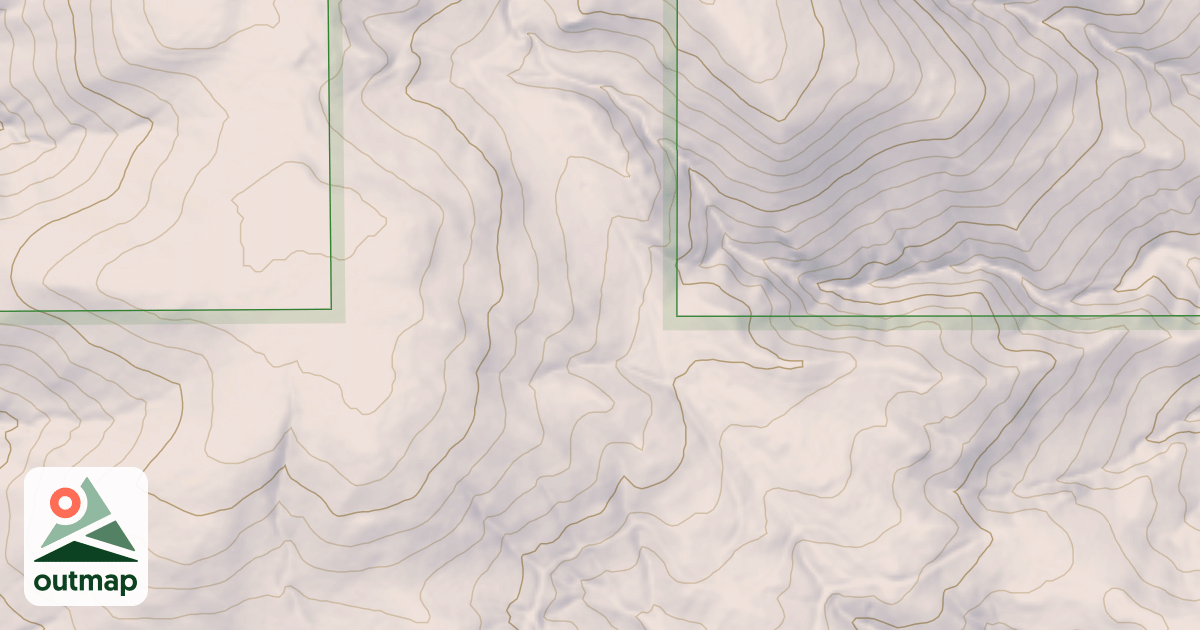 Map of CROOK MOUNTAIN BR 1D