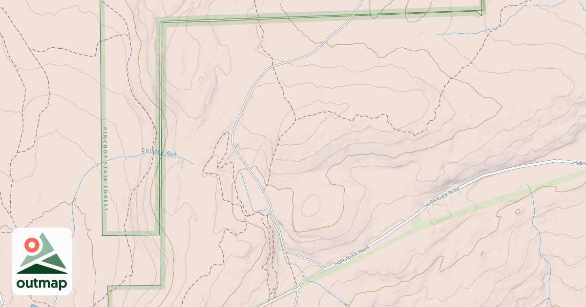 Map of Snowmobile Trail