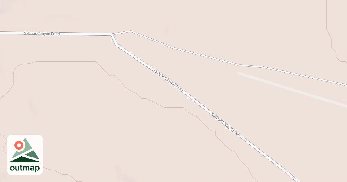 Map of SALAZAR CANYON