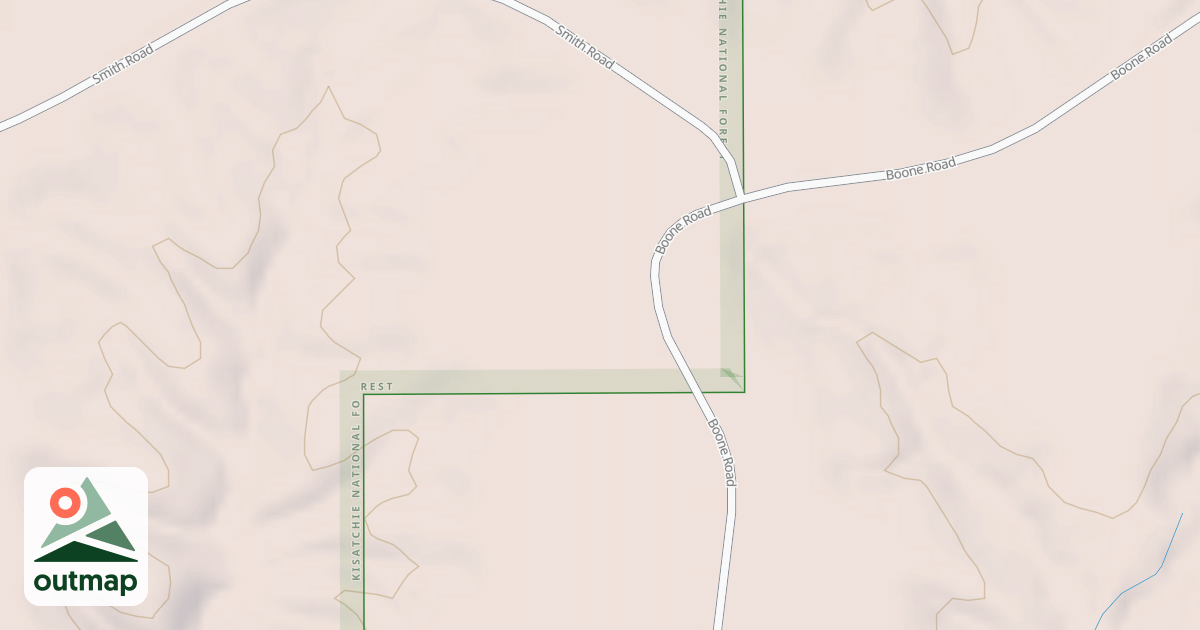 Map of USFS Motor Vehicle Use Map Roads {2B8F034F-B101-497E-A80E-508FE4765C9B}