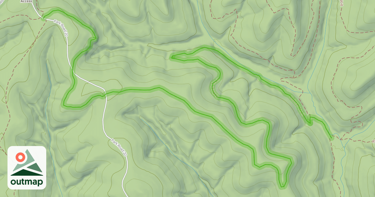 Map of Bobcat Trail