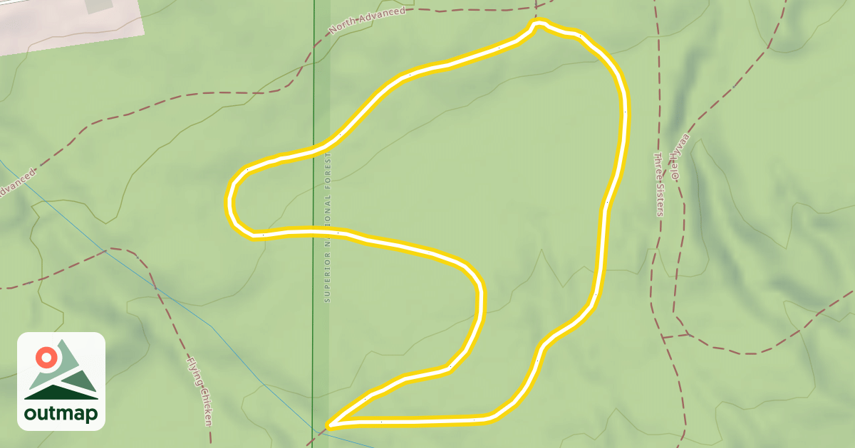 Map of Lower Snowman