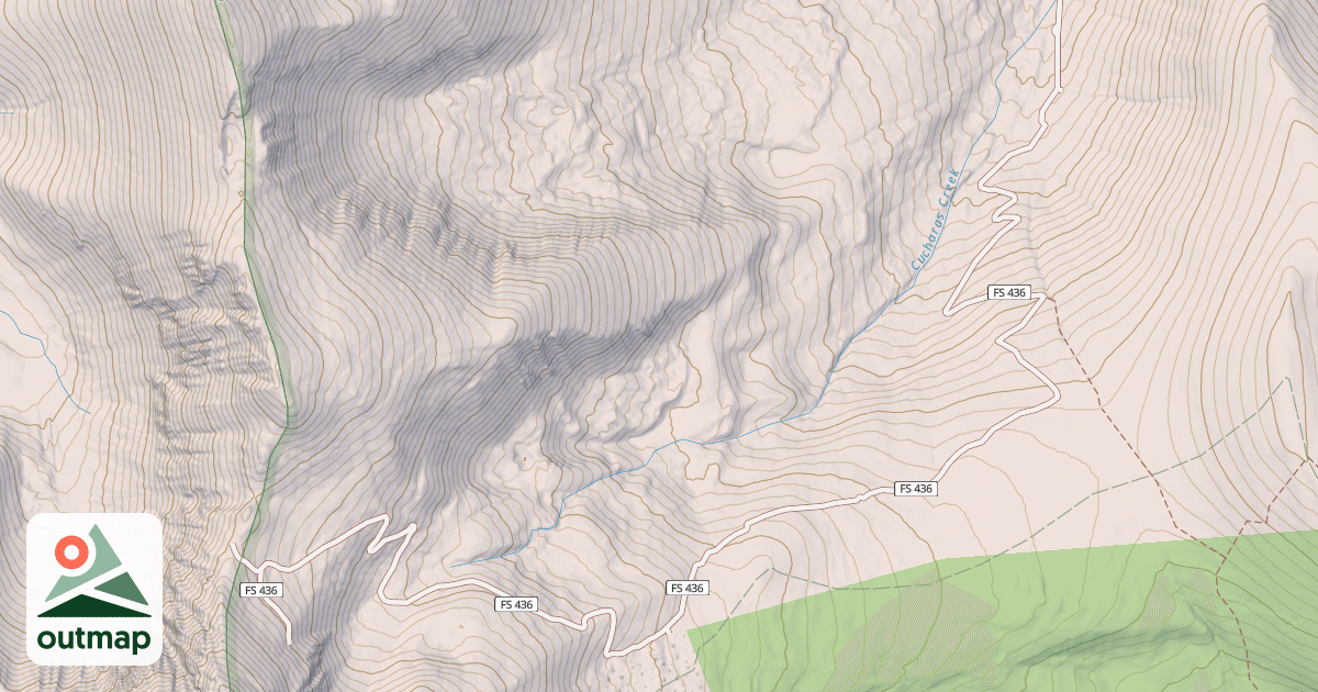 Map of TRINCHERA