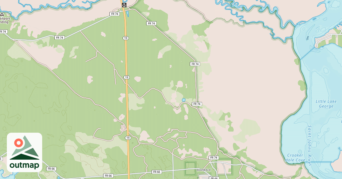 Map of RIVER ROAD