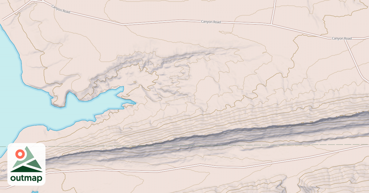 Map of SOUTH GLADES ONE