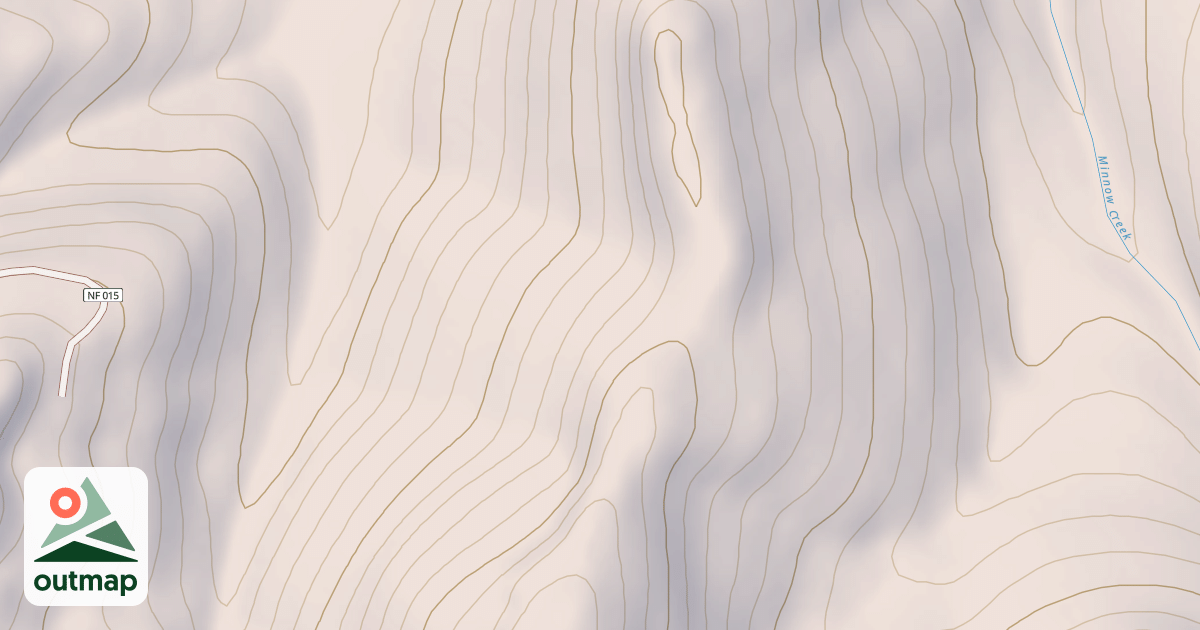 Map of MIDDLE MINNOW-A