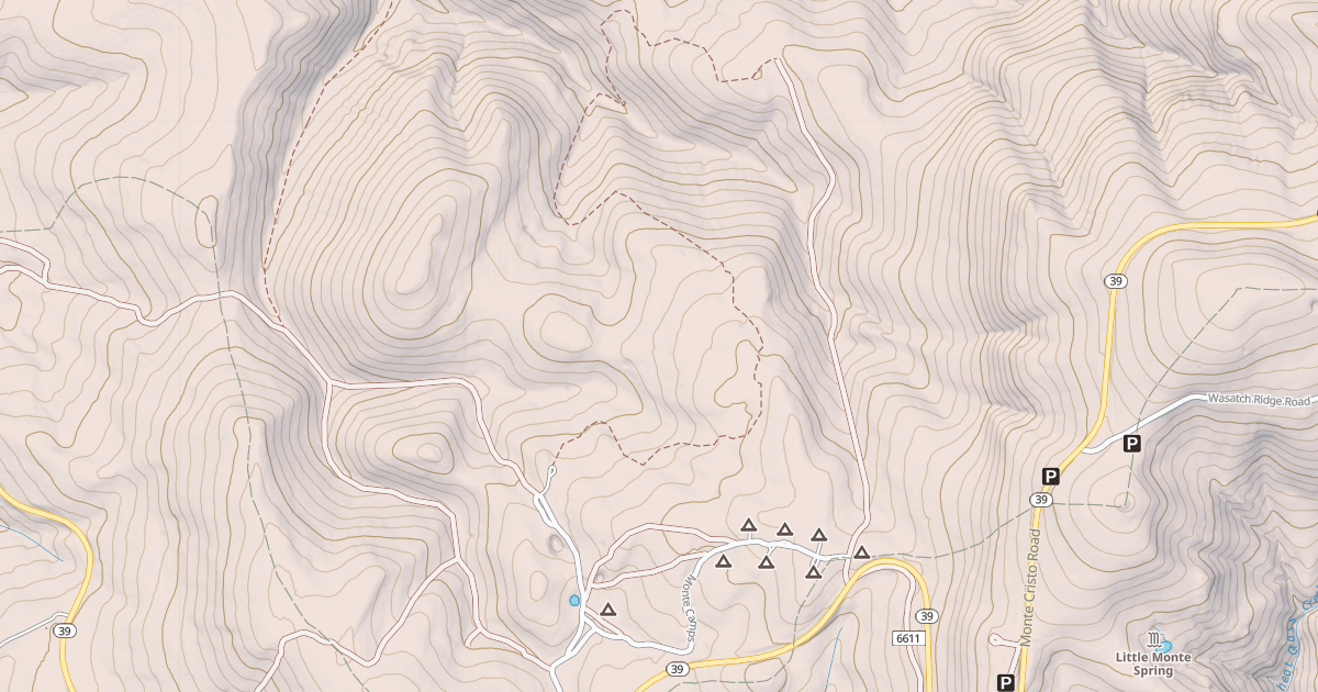 Map preview of DRY MITCHELL ATV