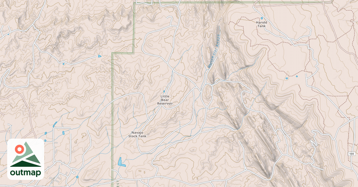 Map of USFS Motor Vehicle Use Map Roads {C892E527-D6DE-47B9-A4BE-1F42B854C069} in McKinley