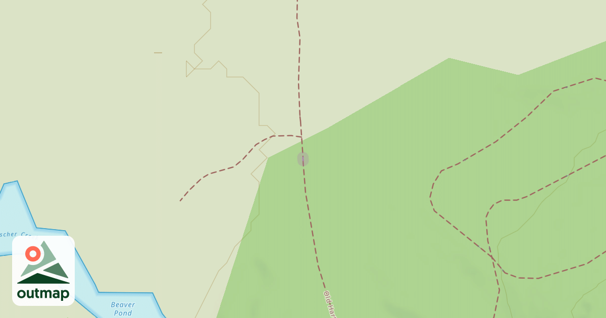 Map of Old Hartley Road / Duluth Traverse