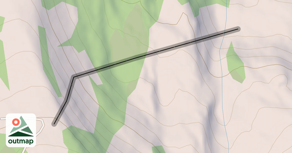 Map of North Rim
