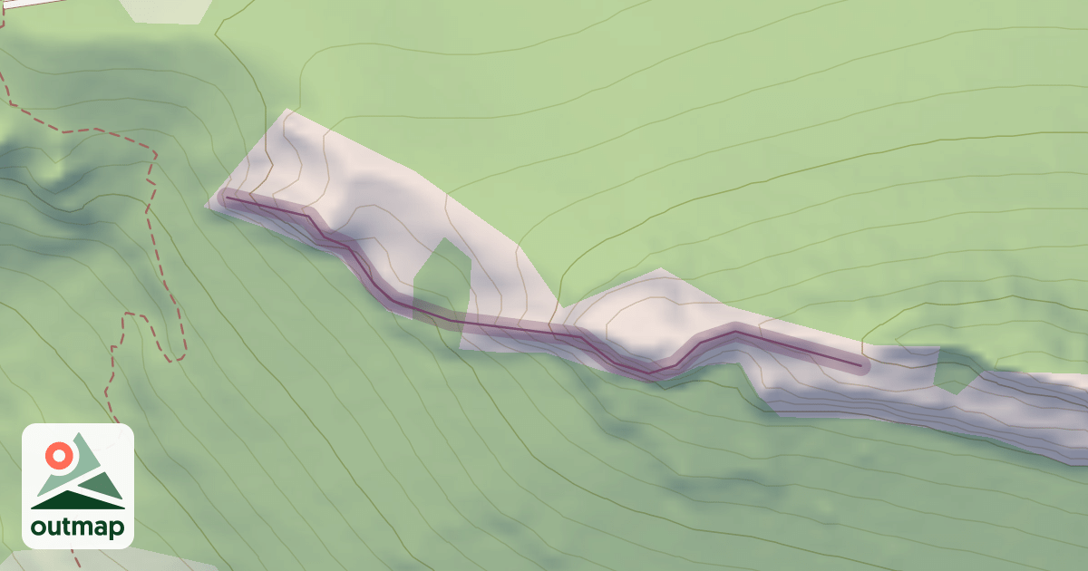 Map of Climbing Crag