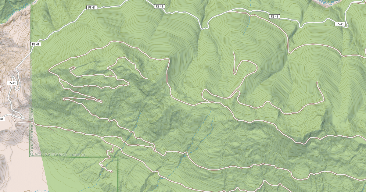 Map preview of GREEN MTN