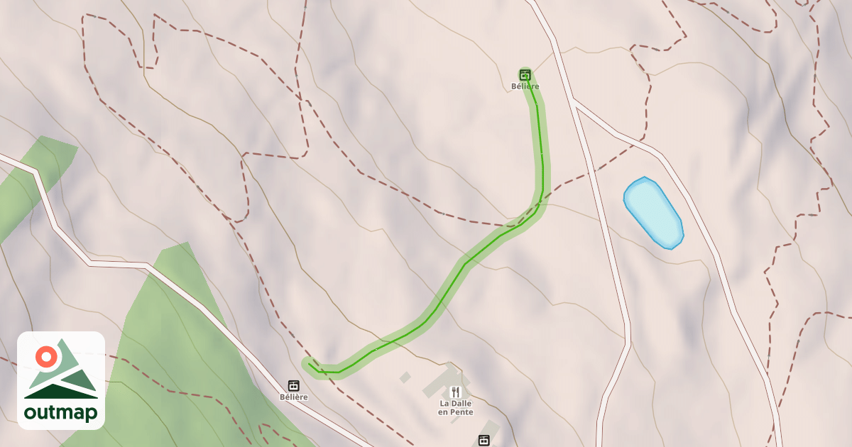 Map of Bélière 1
