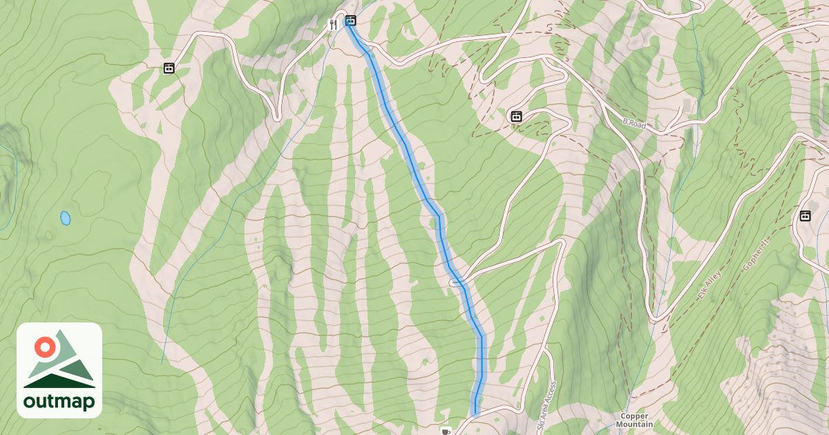 Map of American Flyer