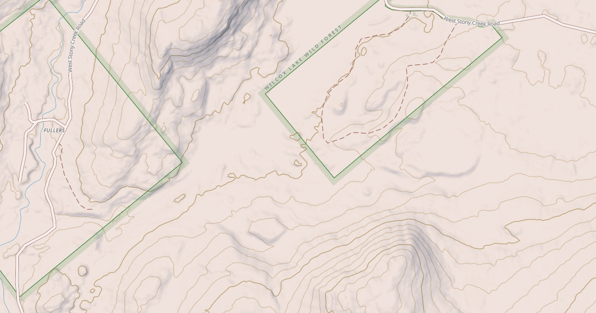 Map preview of Dog And Pup Bypass Trail