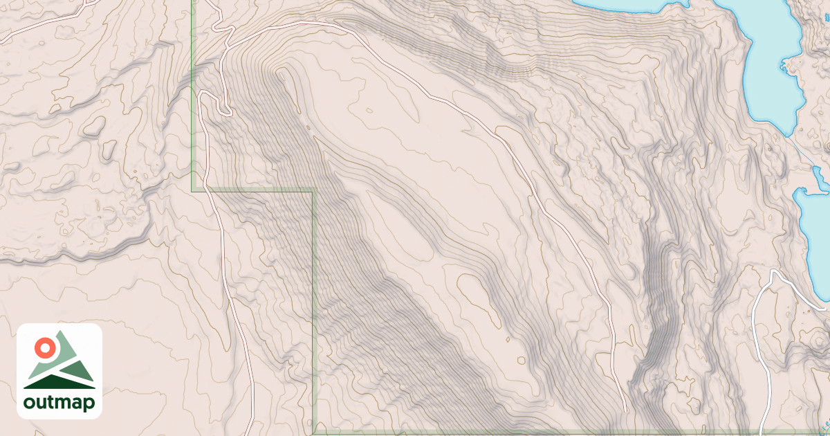 Map of HALF MOON MOUNTAIN