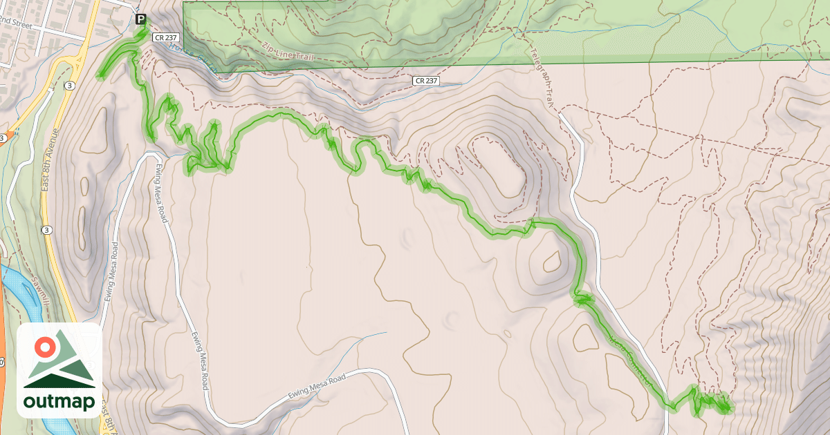 Map of Mesa Connector