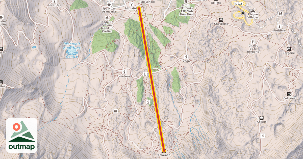 Map of Colorado