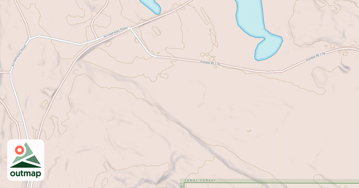 Map of ARROWHEAD CREEK