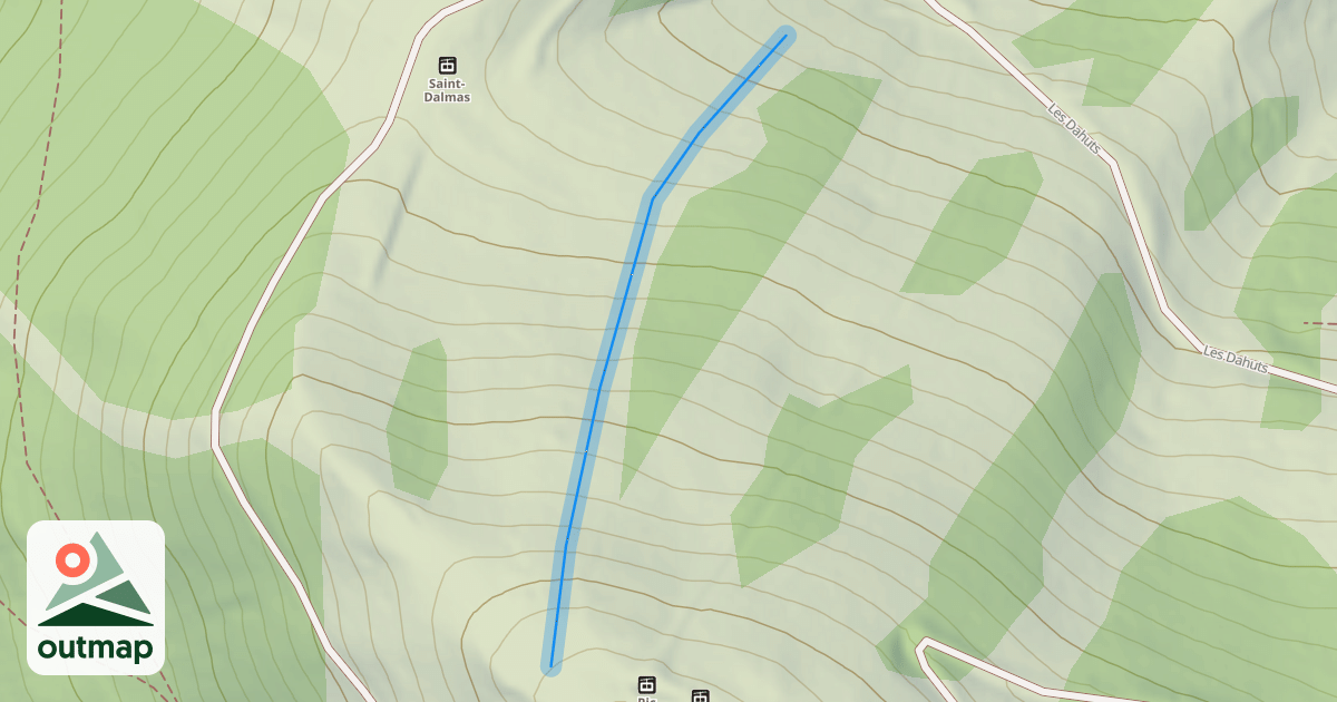 Map of Parc à Slalom