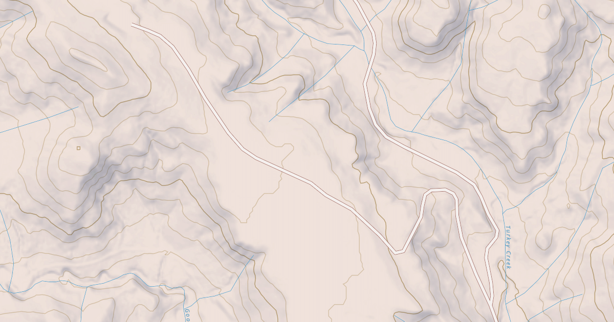 Map preview of SOUTH TURKEY CRK