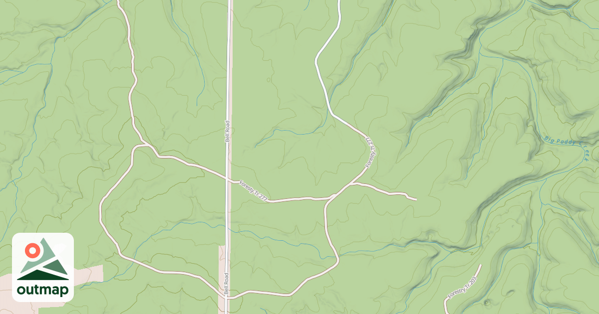 Map of SOUTH PADDY