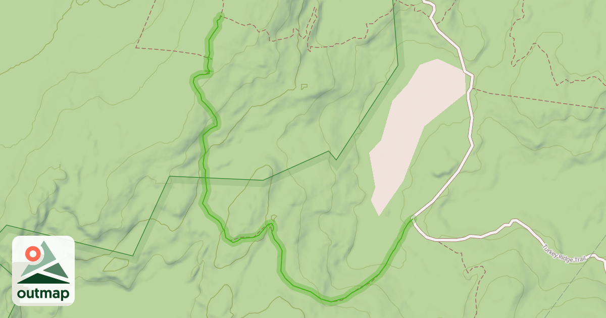 Map of Pines Trail
