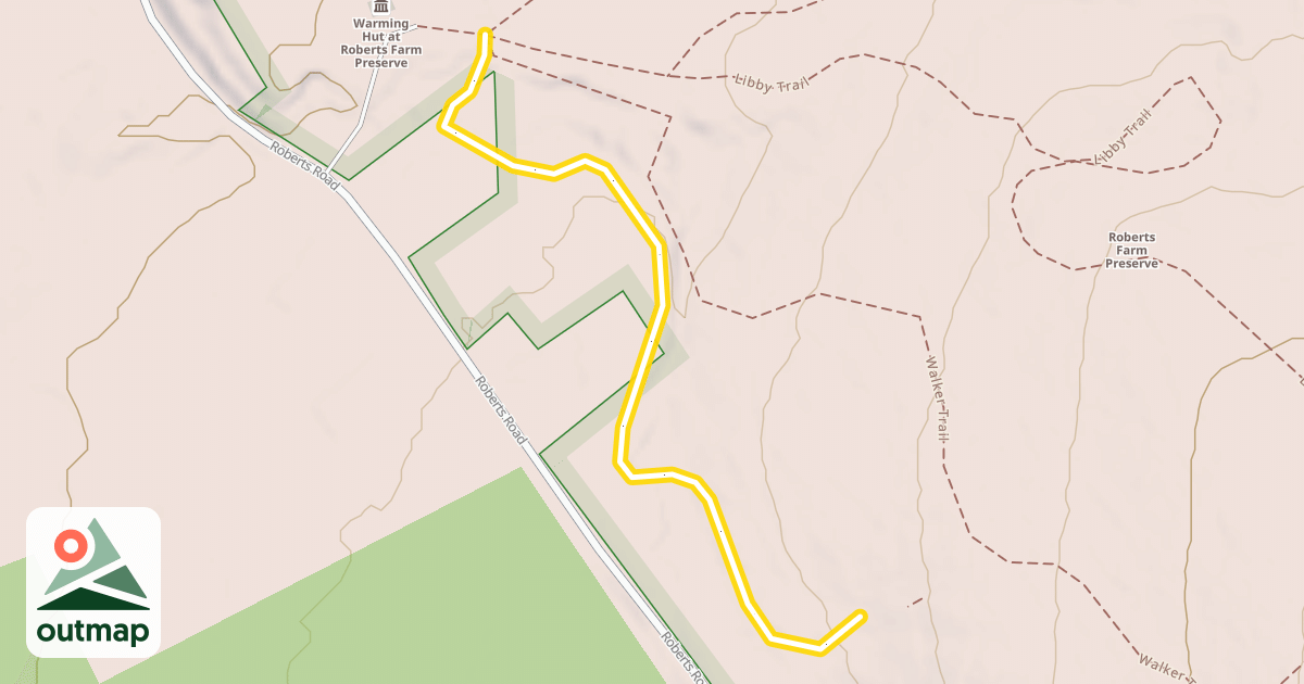 Map of Rust Trail