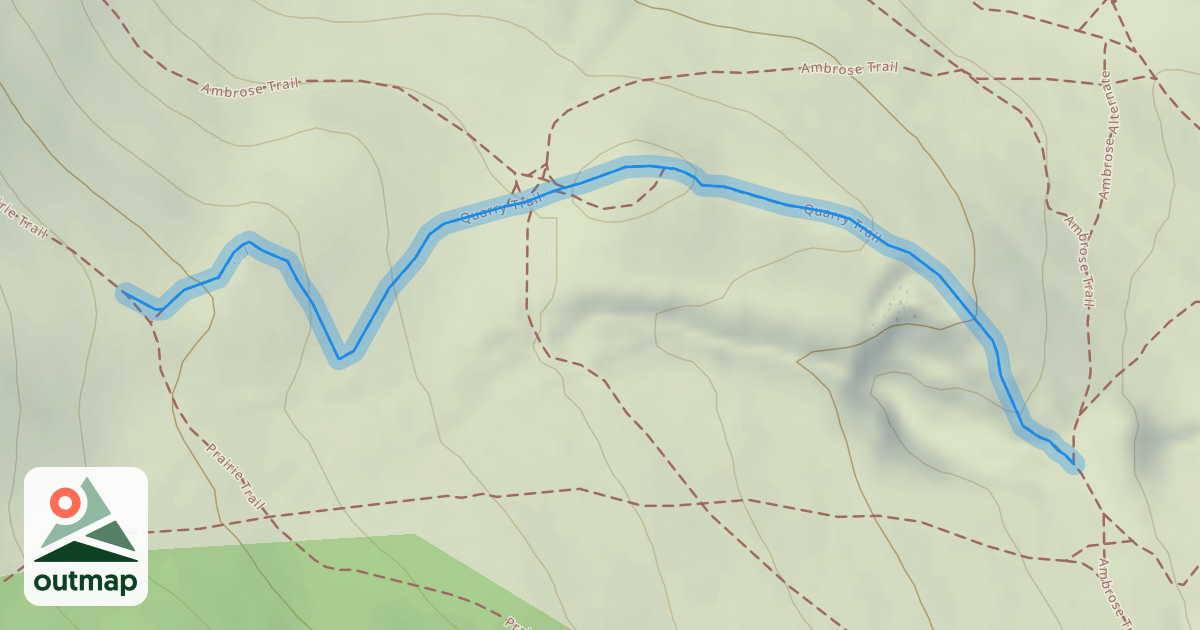 Map of Quarry Trail