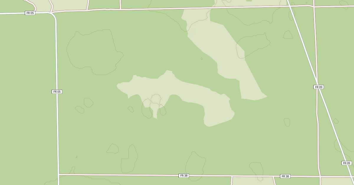 Map preview of USFS Motor Vehicle Use Map Roads {896E0076-20CD-4D80-98CC-59B91E985C62}
