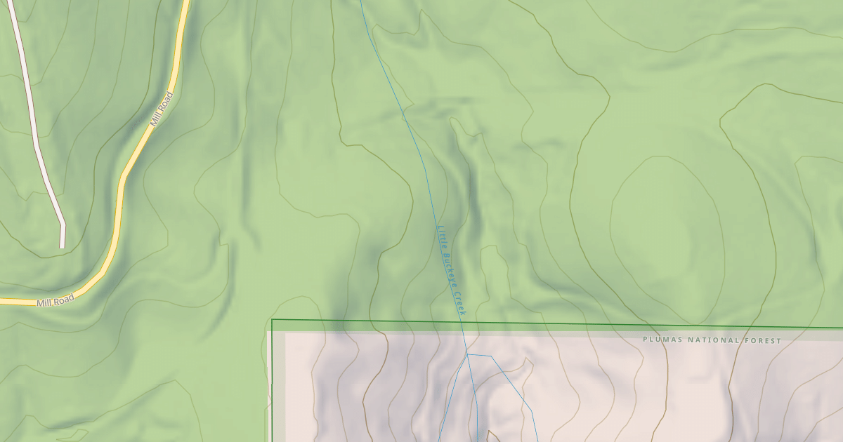 Map preview of LITTLE BUCKEYE CREEK