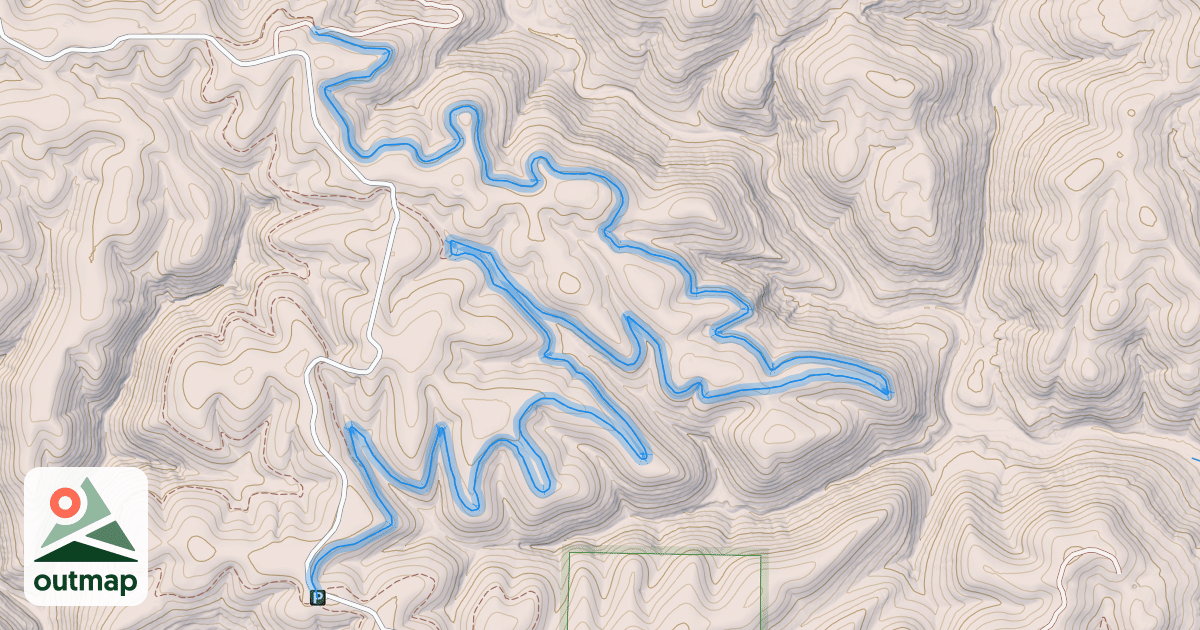 Map of Bad Branch Loop - East