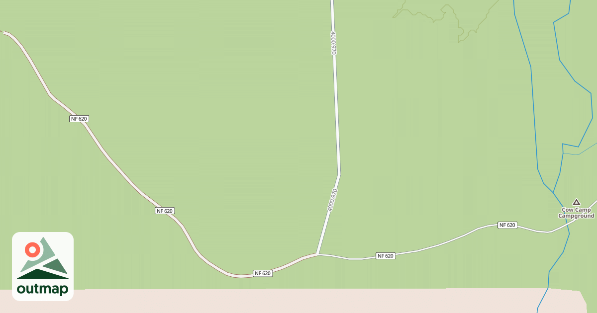 Map of COW MEADOW CAMP