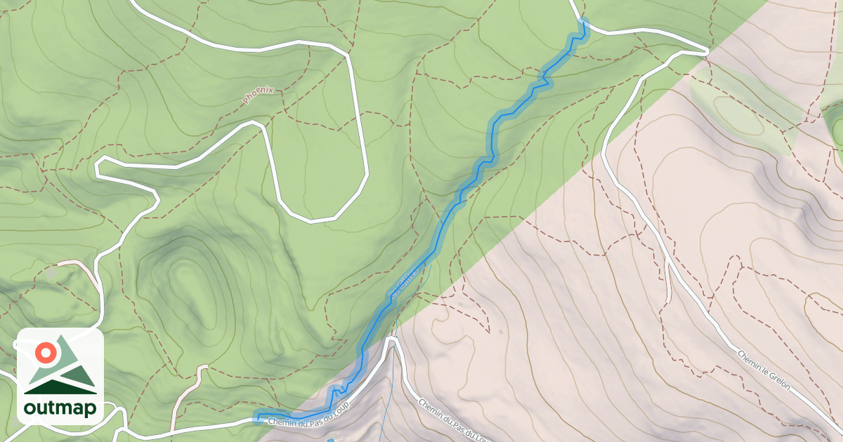 Map of La Gilles